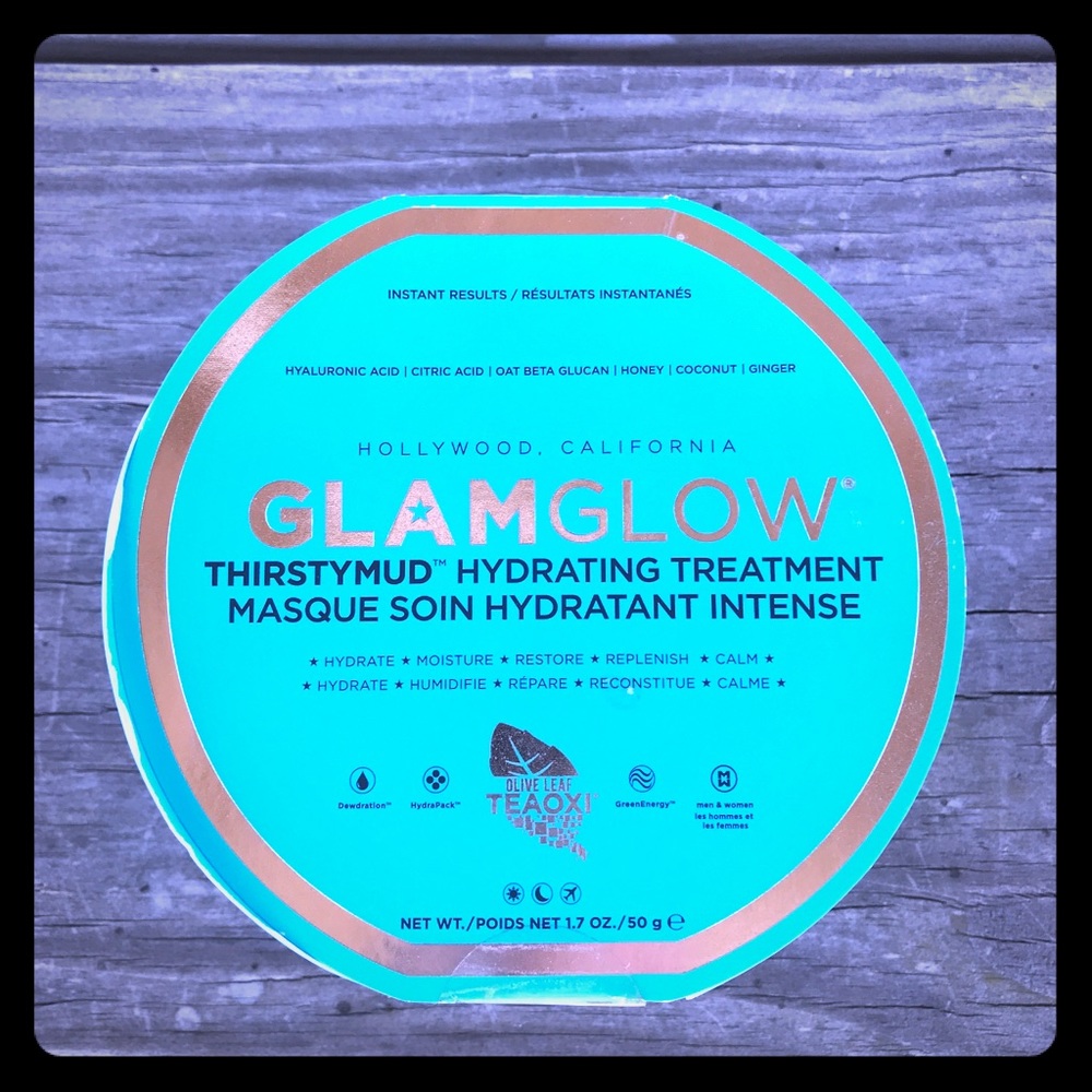 GlamGlow Thirsty Mud full size BNIB